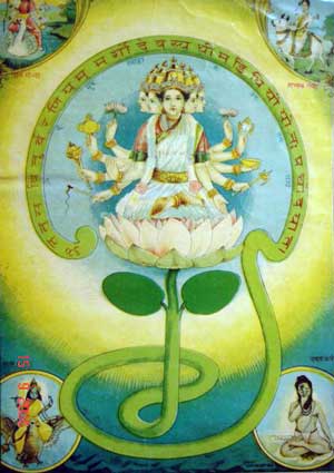 Gayatri mantra as Devi